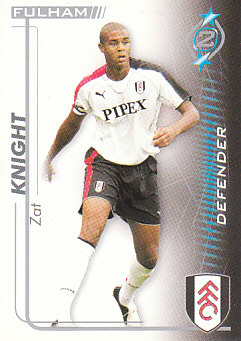 Zat Knight Fulham 2005/06 Shoot Out #148